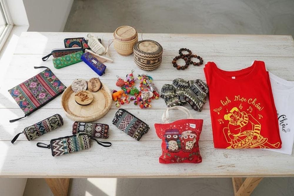 Đi Mộc Ch&acirc;u về, t&uacute;i đầy qu&agrave;, l&ograve;ng đầy thương nhớ